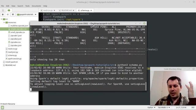 how to create dataframe with schema in pyspark смотреть онлайн