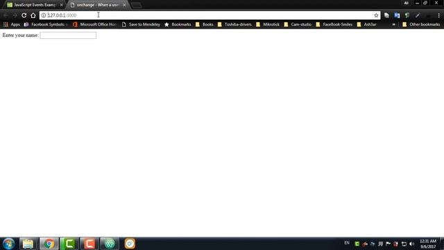 #163: onchange When a user changes the content of an input field смотреть онлайн