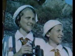 «У тёплого моря».  Фильм про «Артек».  1940 год.