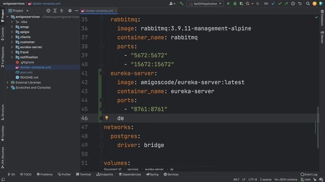 0069 13 Adding Eureka Server and ApiGW to Docker Compose смотреть онлайн