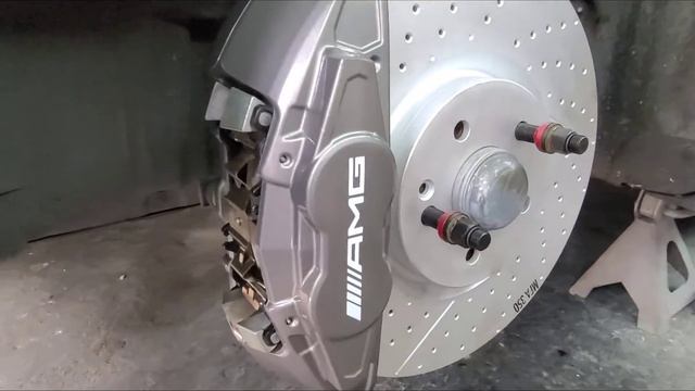 Mercedes-Benz W177 A250 Installed Genuine AMG 4 Pot Brake Kit | MB Custom HK