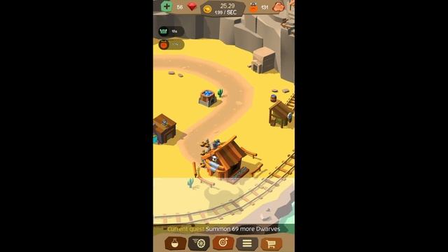 Tiny Miners - Idle Clicker - Android Gameplay смотреть онлайн