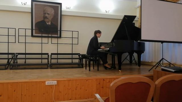 Семёнова Елизавета И.С.Бах "Прелюдия и фуга" ХТК I том ре минор С.Рахманинов Этюд-картина соль мино смотреть онлайн