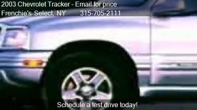 2003 Chevrolet Tracker LT for sale in Massena, NY 13662 at F смотреть онлайн