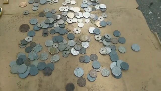 Старинные монеты. Очень интересная покупка на барахолке. Одесса смотреть онлайн