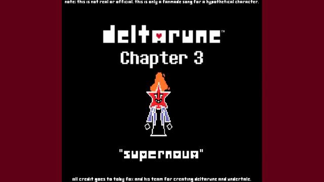 SUPERNOVA - Deltarune Chapter 3 UST смотреть онлайн