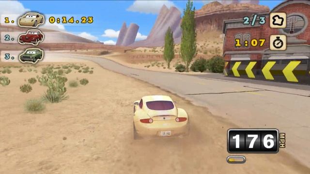 Cars: Mater-National Championship (Wii) - Candice on Street Race 2 смотреть онлайн