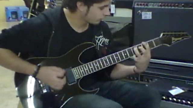 Guitar Shop Barcelona Xavi Pujadas Ibanez RG 321 Demo смотреть онлайн