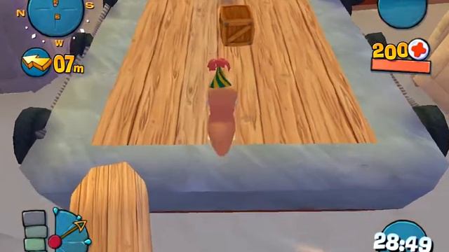 WORMS 4 MAYHEM прохождение часть 3 (Вредители на стройке) смотреть онлайн