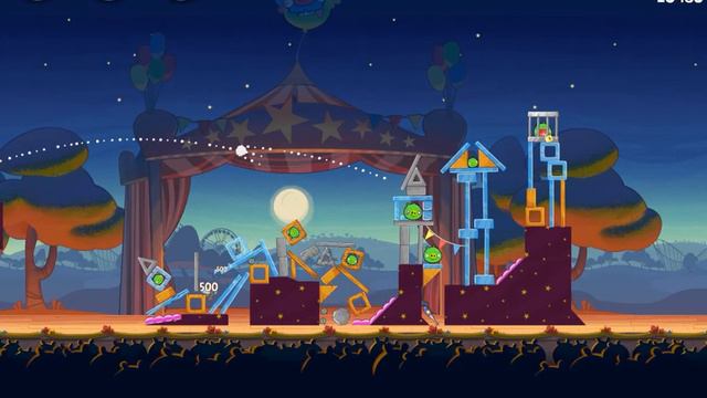 Angry Birds Seasons - Abra-Ca-Bacon. Level 2-12. 3 stars. [HD] смотреть онлайн