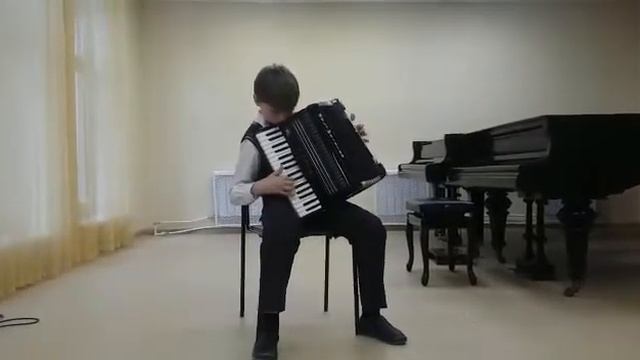 Васильев Григорий, 10 лет. П.И. Чайковский "Итальянская песенка", А. Доренский "Задорный мальчишка" смотреть онлайн