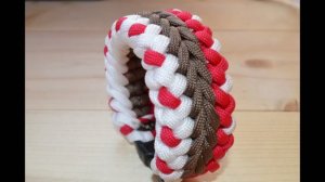 Паракорд Плетение браслета _Водопад_ (Paracord bracelet Wide waterfall).mp4