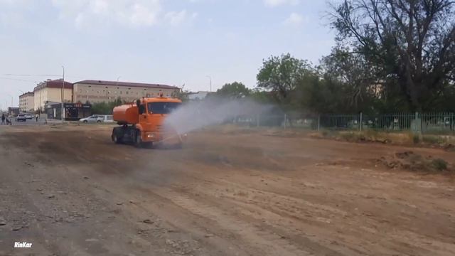 Город Кентау. Строительство дороги на ул. Толе би. Между проспектом А.Яссави и ул.Аль-Фараби. смотреть онлайн