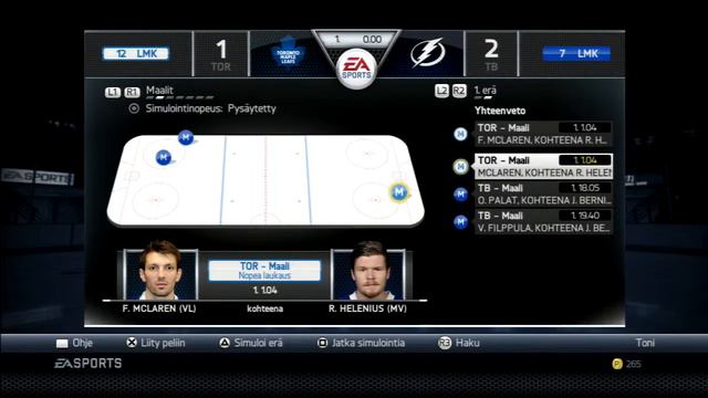 NHL 14 GM Mode: Toronto Jakso 22 "Playoffs, ensimmäinen kierros" смотреть онлайн