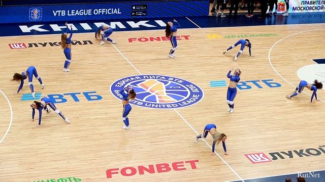 Группа поддержки на БК Химки - БК Нижний Новгород (10.02.20) / Khimki dance team смотреть онлайн