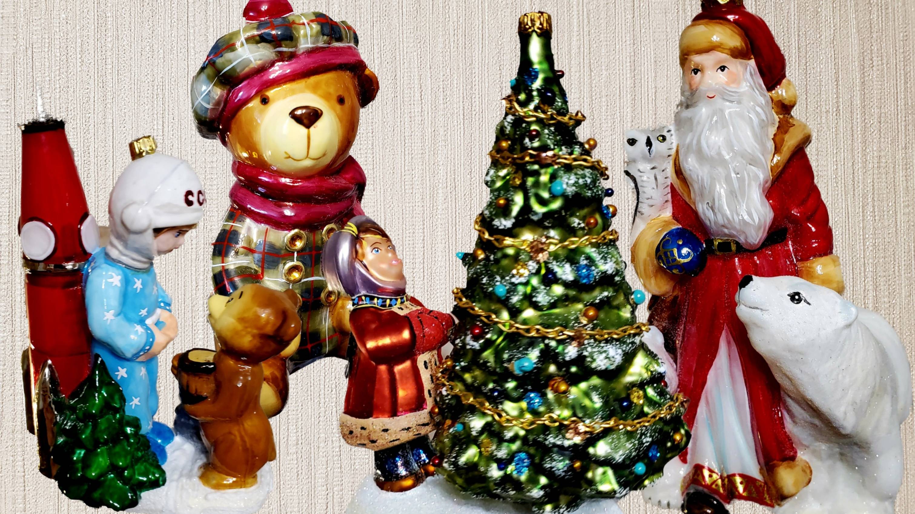 Наши новые формовые стеклянные елочные игрушки Komozja & Mostowski 2023 смотреть онлайн