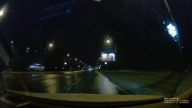MIO 618. Вечерняя поездка по Таллинну. смотреть онлайн