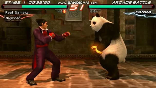 CLASH KAZUYA VS PANDA YOU WIN KAZUYA TEKKEN 6 |GAMEPLAY # 4| REAL GAMERZ смотреть онлайн
