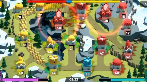 Прохождение игры Battle Time #2 Мешает брат