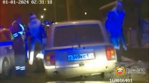 Красноярским инспекторам ДПС пришлось лишить водительских прав Деда Мороза ???