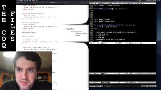 George Hotz | Programming | The Coq Files: sqrt(2) is irrational | Part1 смотреть онлайн