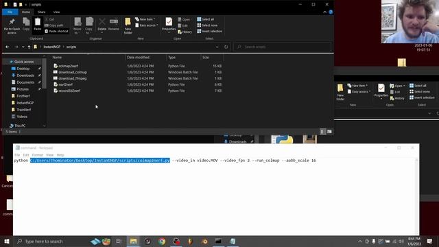How To Make Datasets for Instant NGP (NeRF) смотреть онлайн