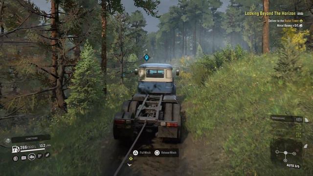 SnowRunner - Looking Beyound The Horizon Part 3 (Gameplay Walkthrough) - Thrustmaster T300 RS GT смотреть онлайн