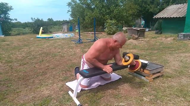 12. 06. 2020г. Разгибание кистей 12. 5 кг. 58 лет. смотреть онлайн