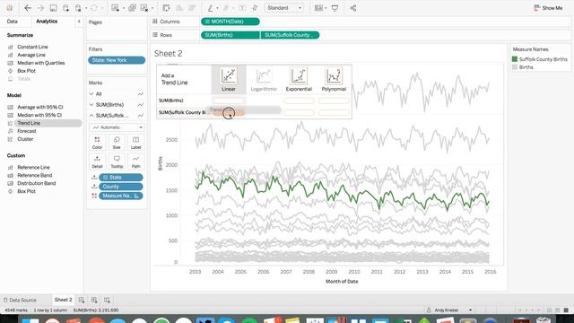 How to Create a Trend Line for a Single Dimension Member смотреть онлайн