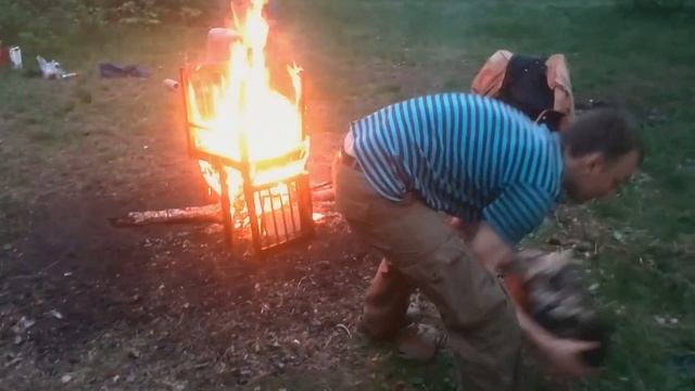 Сжигание человека и прыжки через костер или Вакханалия!!! смотреть онлайн