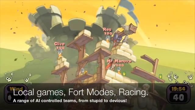 Worms Reloaded - Singleplayer Trailer смотреть онлайн