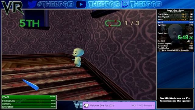 Casper's Scare School (PS2) - Any% (Console) Speedrun in [13:30] смотреть онлайн