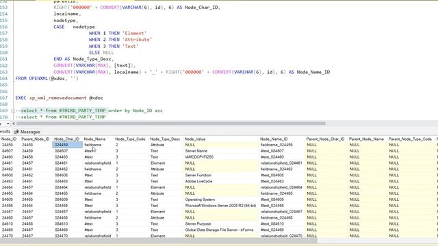Load XML file into MS SQL Server смотреть онлайн