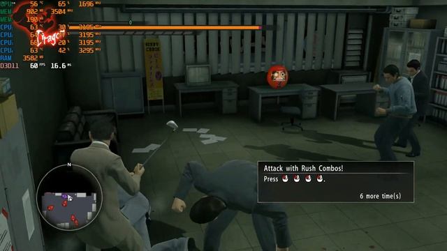 Yakuza Kiwami i5 7300HQ GTX 1050 8GB RAM Ultra Settings смотреть онлайн