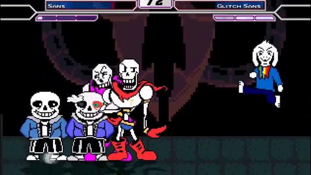 Let's play UNDERTALE MUGEN | Funny Underpants Sans and Papyrus Team Fights (reupload) | FUNNY GAMIN смотреть онлайн