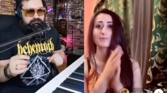 Спел Шуфутинский - Левый берег Дона в Тик Ток / Реакция девушки смотреть онлайн