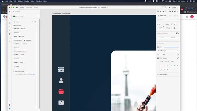#6.5 Music Player - Web Concept