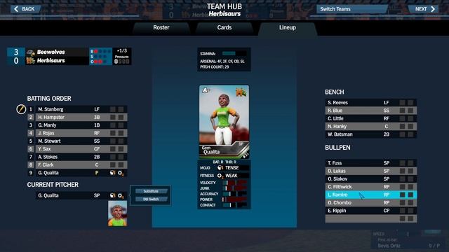 SUPER MEGA BASEBALL 3 - EGO 99 mode HARDEST DIFFICULTY - How hard is it? (w/commentary) смотреть онлайн