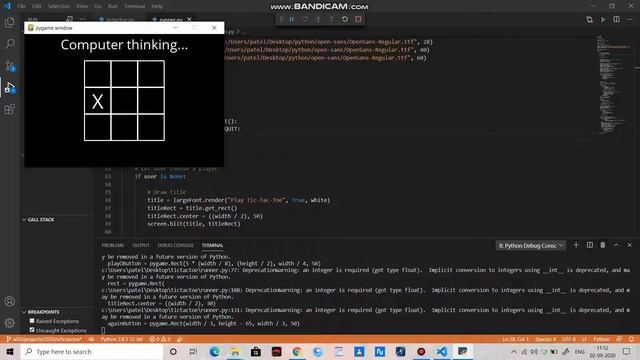 CS50 AI WITH PYTHON TICTACTOE PROJECT 0 смотреть онлайн
