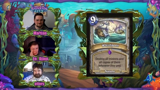 Voyage to the Sunken City WILD review! (ft. En_Djinn and otters) | Hearthstone смотреть онлайн