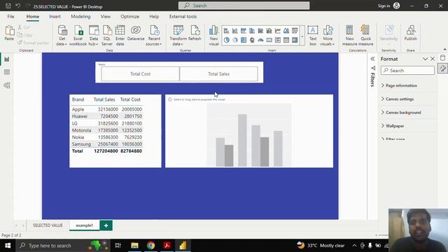DAX | POWER BI | FILTER | SELECTEDVALUE Function смотреть онлайн