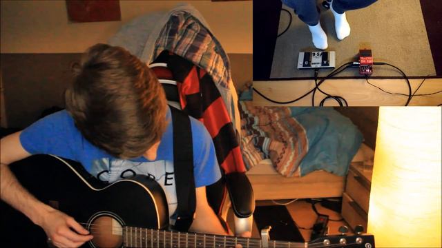 Demons - Imagine Dragons (acoustic guitar loop cover) смотреть онлайн