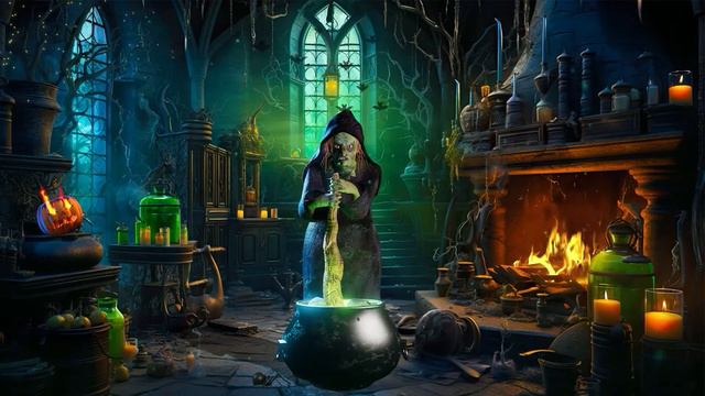 Halloween Witch 🔥 With New Spooky Halloween Music 🎃 Halloween 2023 Background Music