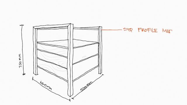 I designed a bedside table in Blender. смотреть онлайн