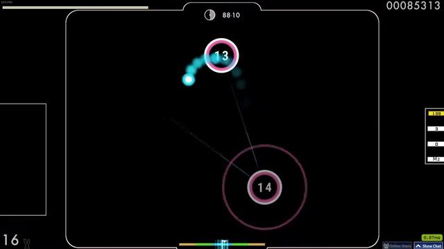 osu! | Deltamax - Star jumps - 8.41 ☆ pass - With cursordance + godmode смотреть онлайн
