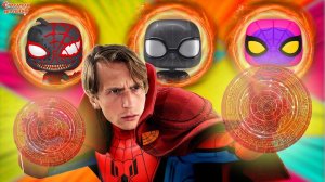 ЧЕЛОВЕК-ПАУК НУАР, МАЙЛЗ МОРАЛЕС И BLACKLIGHT SPIDER-MAN FUNKO POP - СБОРНИК МАРВЕЛ МСТИТЕЛИ!