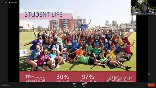 The Claremont Colleges Online Information Session смотреть онлайн