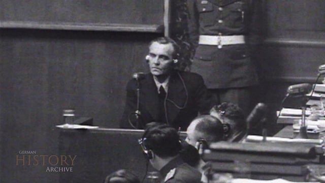 52 #Germany 1946 ▶ Generalfeldmarschall Friedrich Paulus - Nuremberg War Criminals Trial