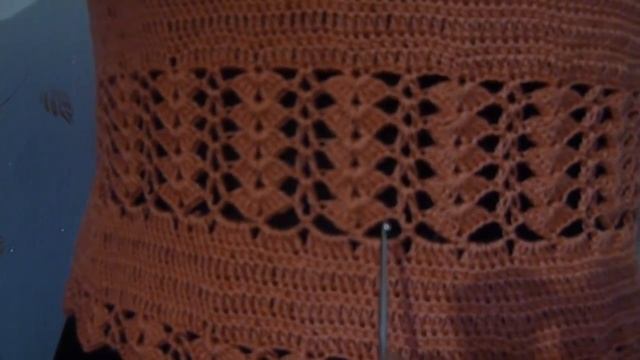 Платье крючком "Жозефина". Часть 5. смотреть онлайн