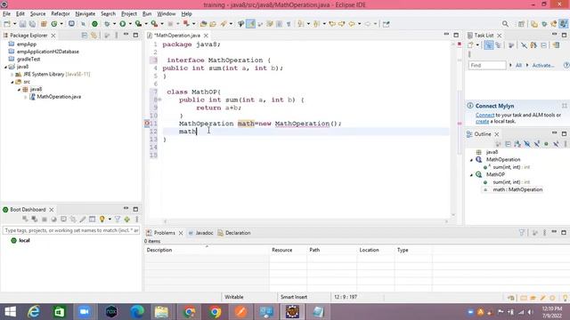 lamda expressions part -1 || java 8 training in telugu || java temple смотреть онлайн